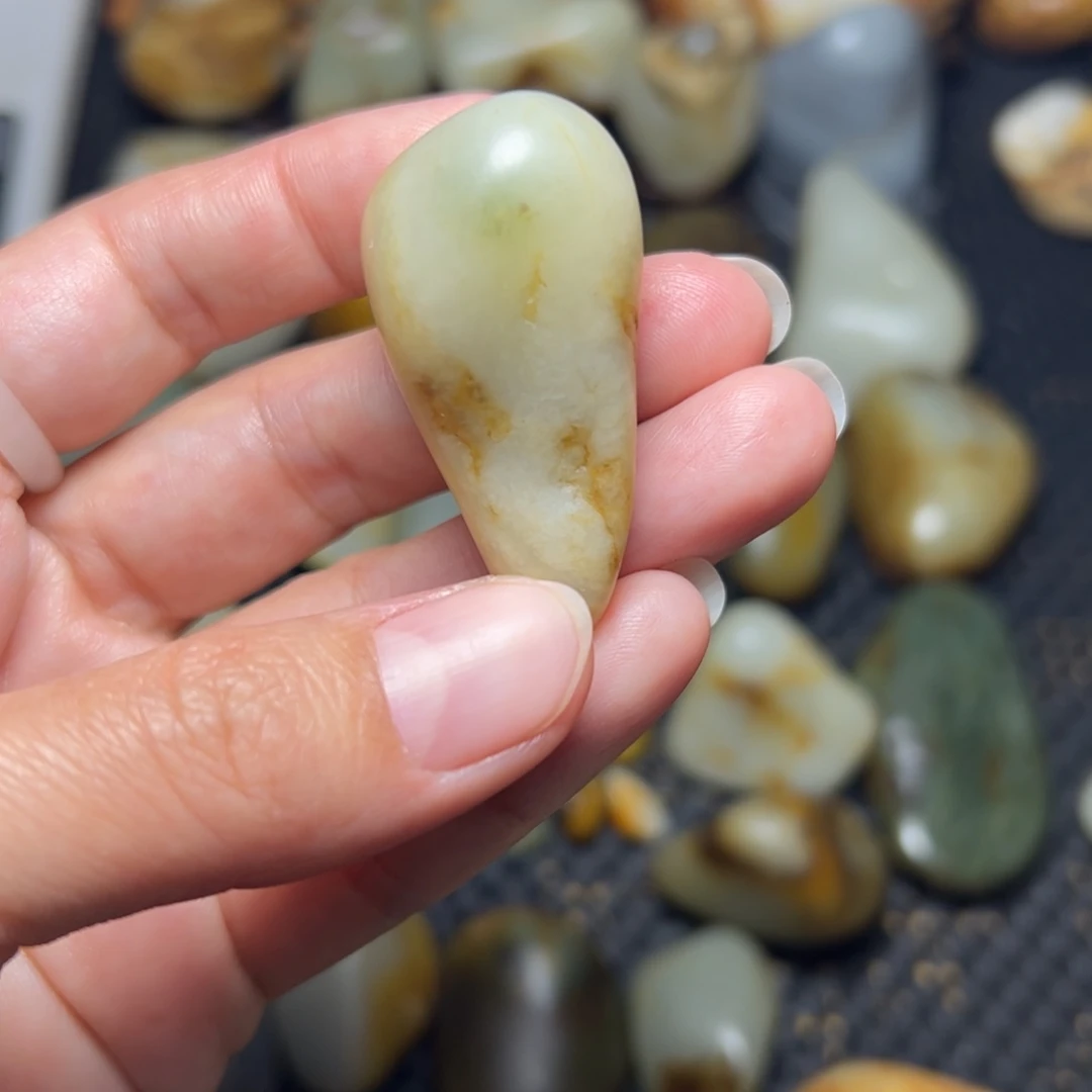 和田玉未镶嵌挂件A40