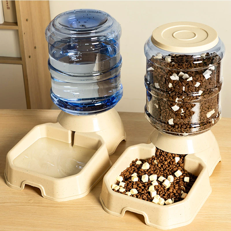 新款狗狗饮水机宠物自动喂食器大容量狗狗喝水饮水器猫咪喂水器jf