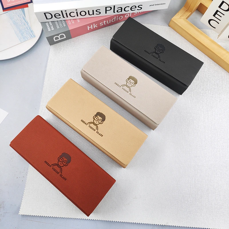 源头工厂批发眼镜盒网红大框眼镜收纳盒时尚墨镜太阳眼镜收纳盒