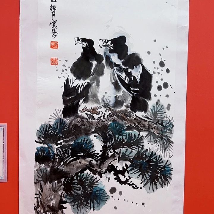 国画孟宪岱老师2.7平尺国画