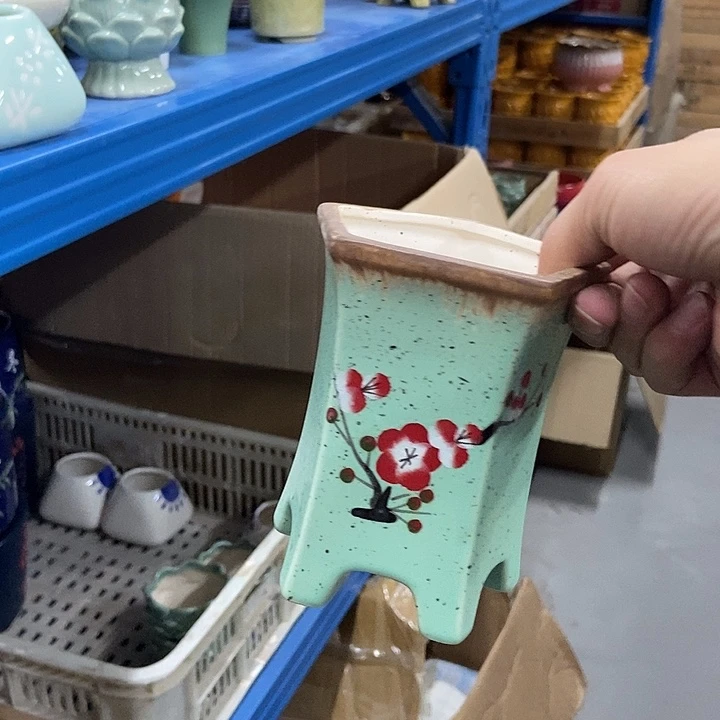 花盆单场满9.9发货9×12.5五边形