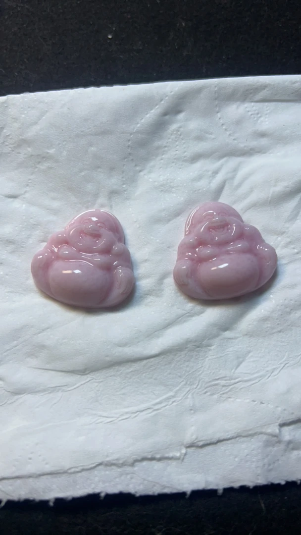 定制款独山玉芙蓉粉佛公