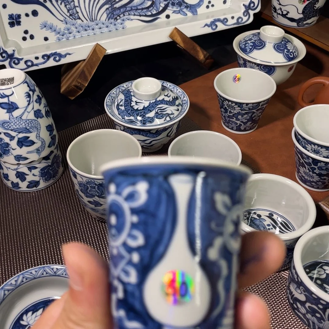 景德镇纯手工手绘闻香杯50