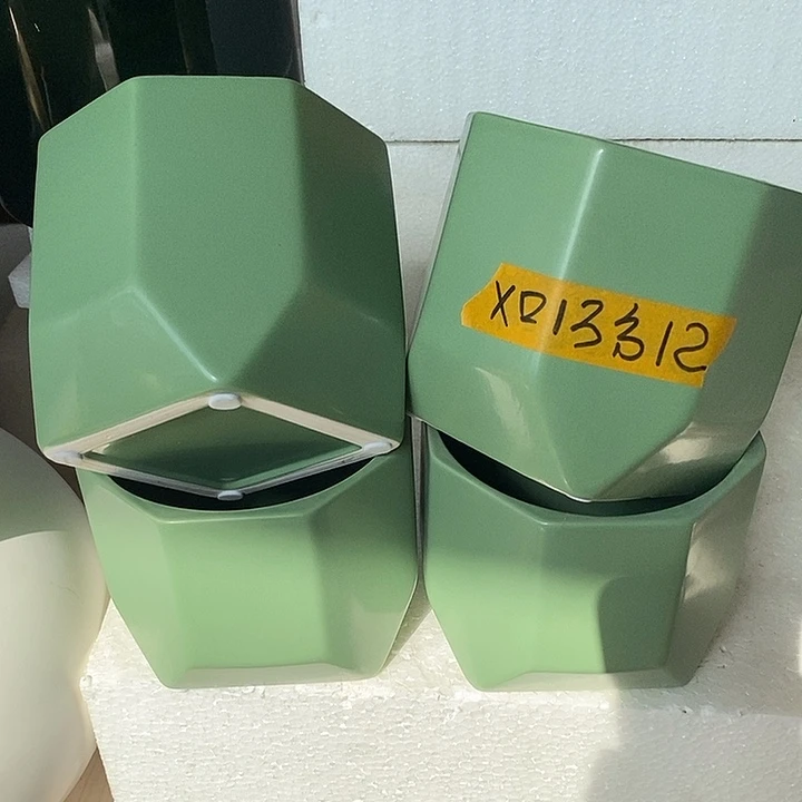 摆件陶盆有孔 微瑕介意勿拍