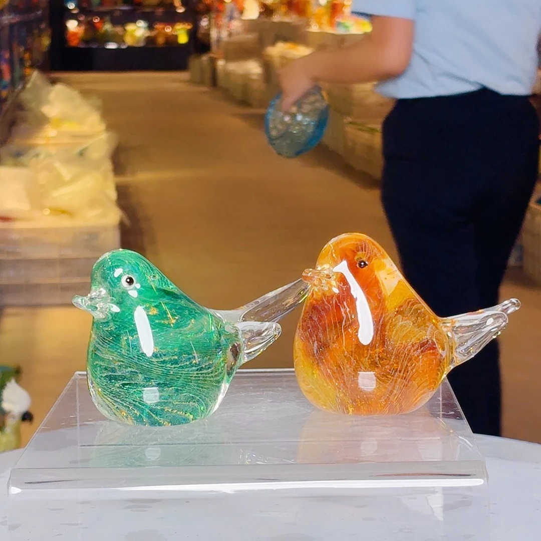 琉璃手工艺品琉璃岛上有个