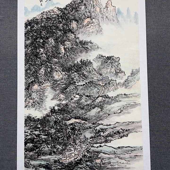 国画书画作品多次
