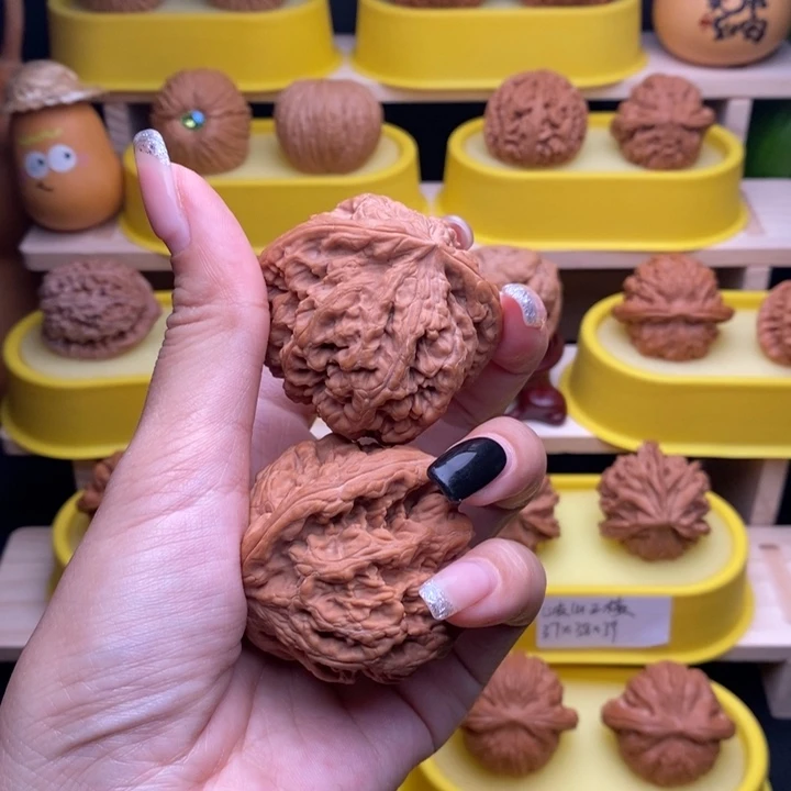 把件文玩核桃蜗**哥大粗筋48尺