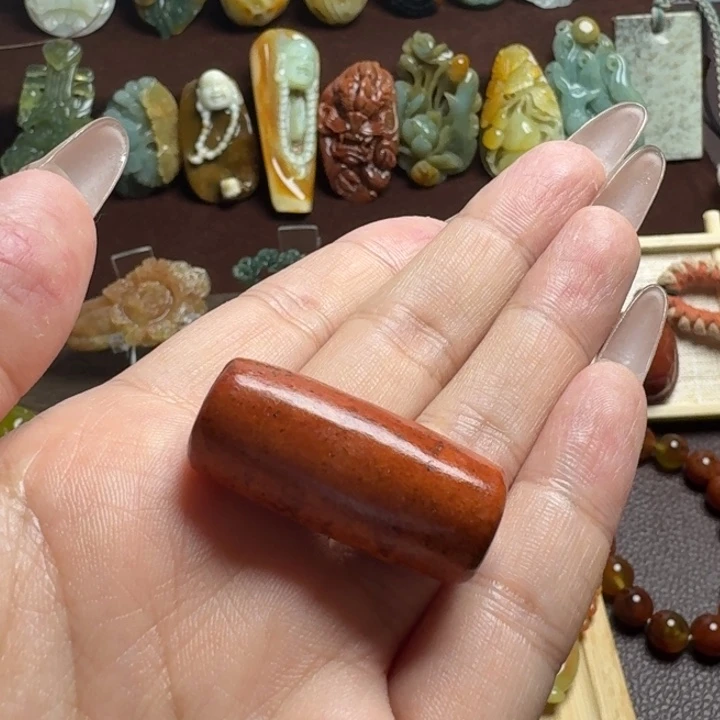蛇纹石玉未镶嵌吊坠