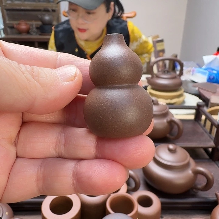 段泥茶壶手工制作小葫芦