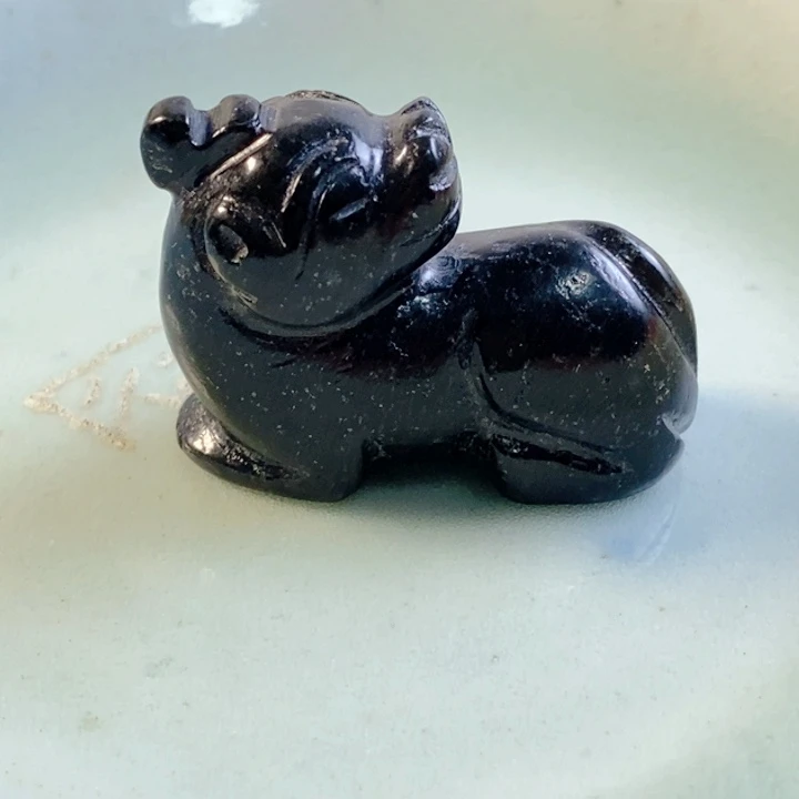 振***兴茶室瓷盘上摆件挂件