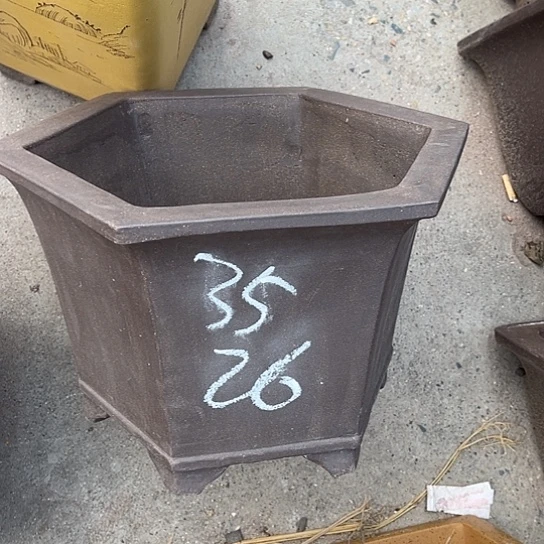 紫砂花盆透气花盆