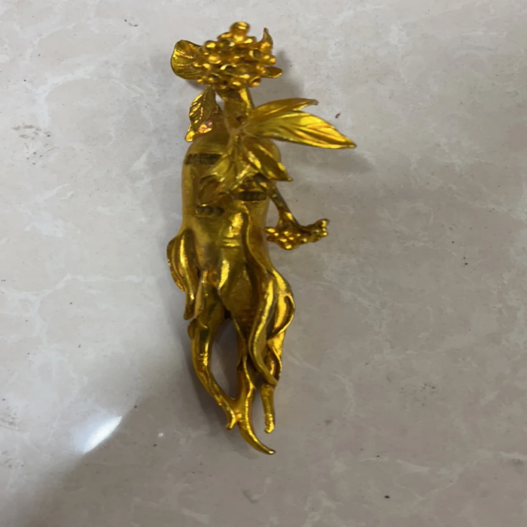 收藏特色  RS  人参 摆件