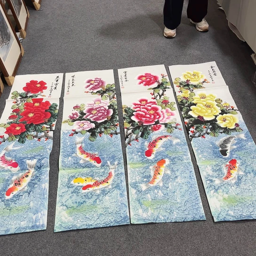 国画ZH精品国画作品4张