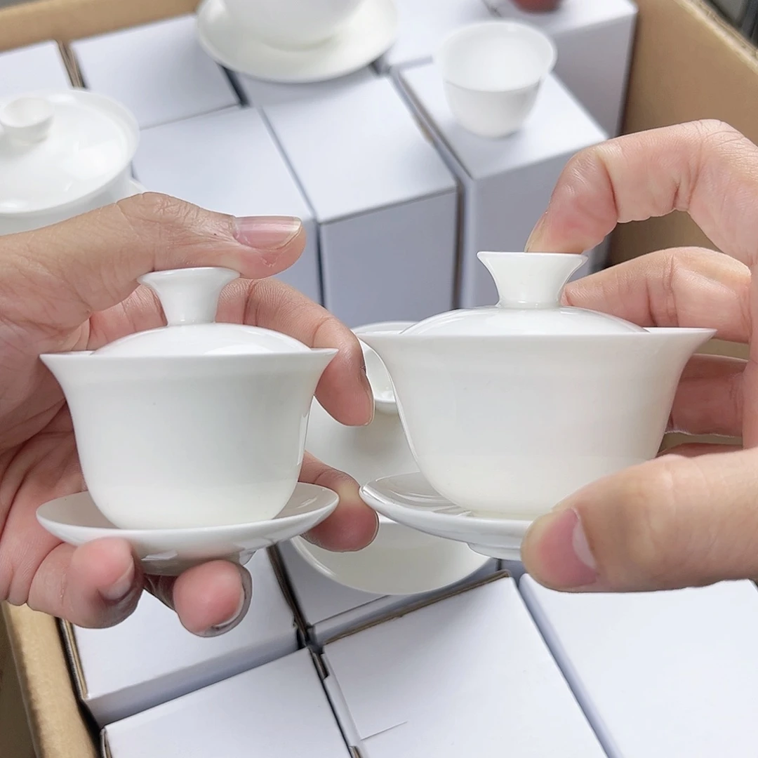 【闪购商品】单人盖碗+2杯盖碗（不带杯）