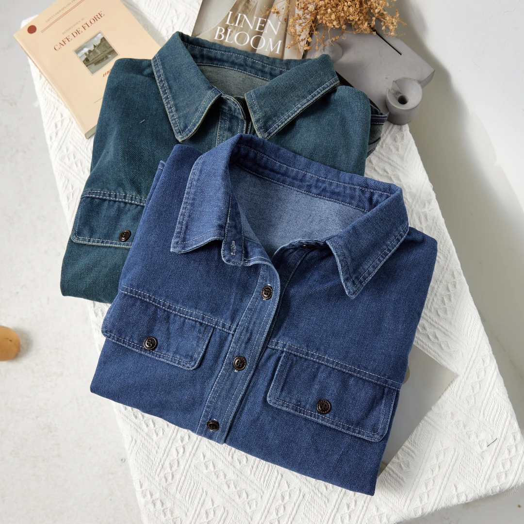 【谢姐轻奢原创】2025新款爆款洋气时尚百搭宽松女款牛仔外套1-2025