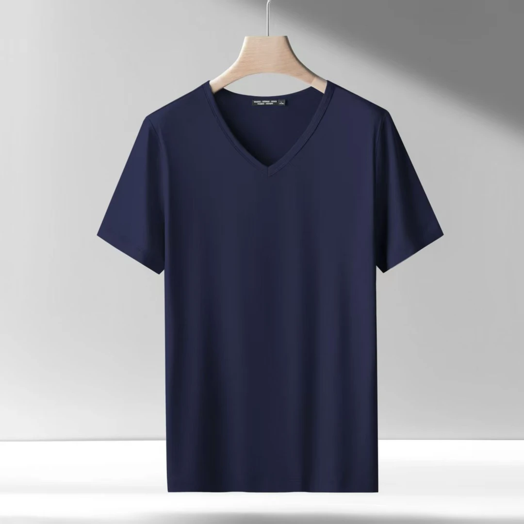 A/502801潮流舒适休闲百搭V领短袖T恤