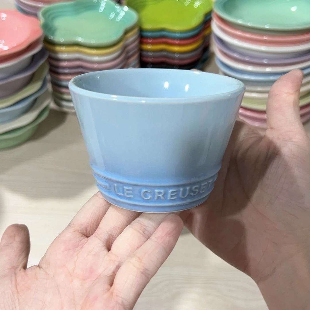 陶瓷烘焙+++杯  天蓝色一个