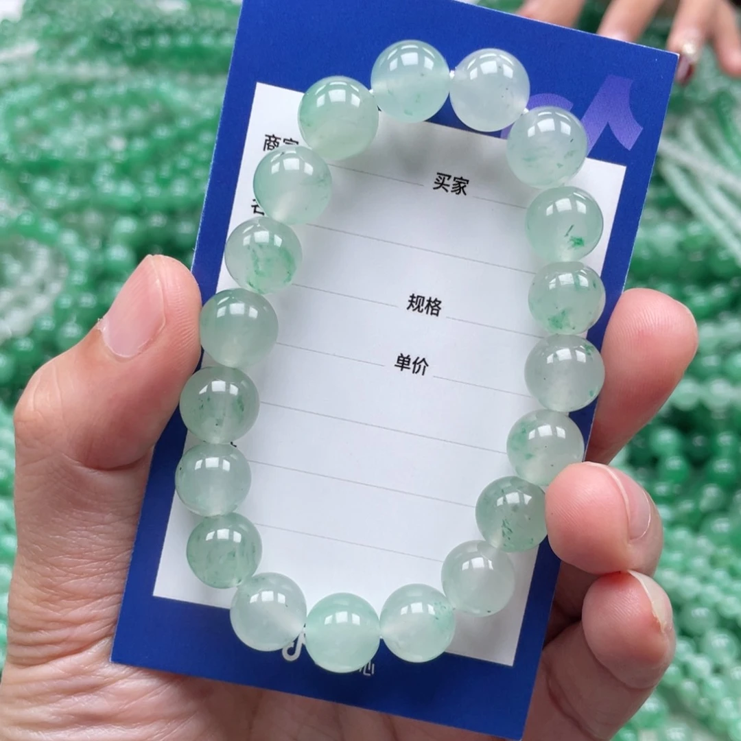 未镶嵌手链石英质玉（非洲翠）