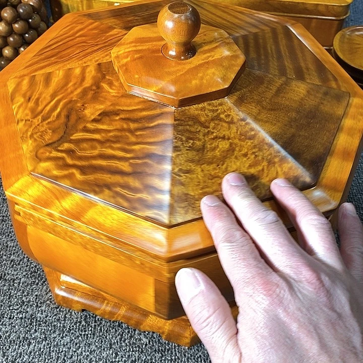 金丝楠金丝楠木果盘子