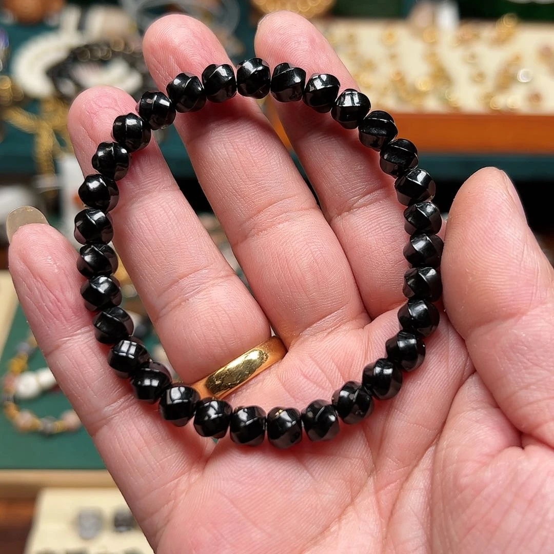 紫金鼠手串李*番手串搭配