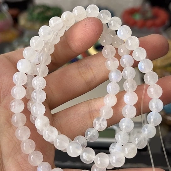 月光石手链未镶嵌矿坑