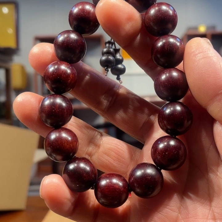 檀香紫檀（小叶紫檀）1.5手串