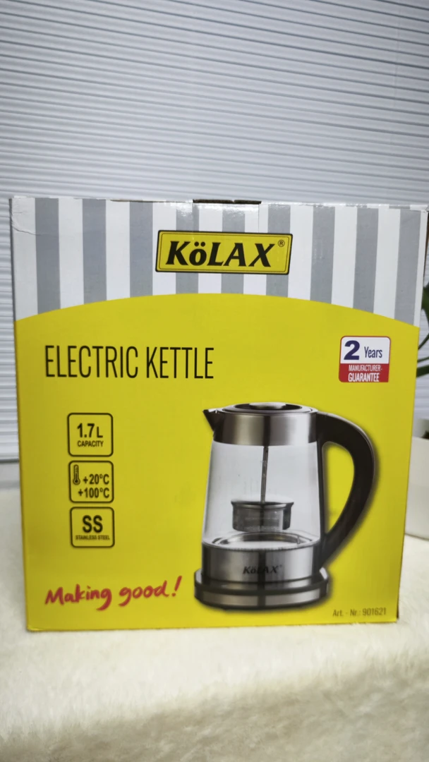 【KOLAX】德国品质养生壶恒温保温一体煮水壶自动断电透明玻璃壶