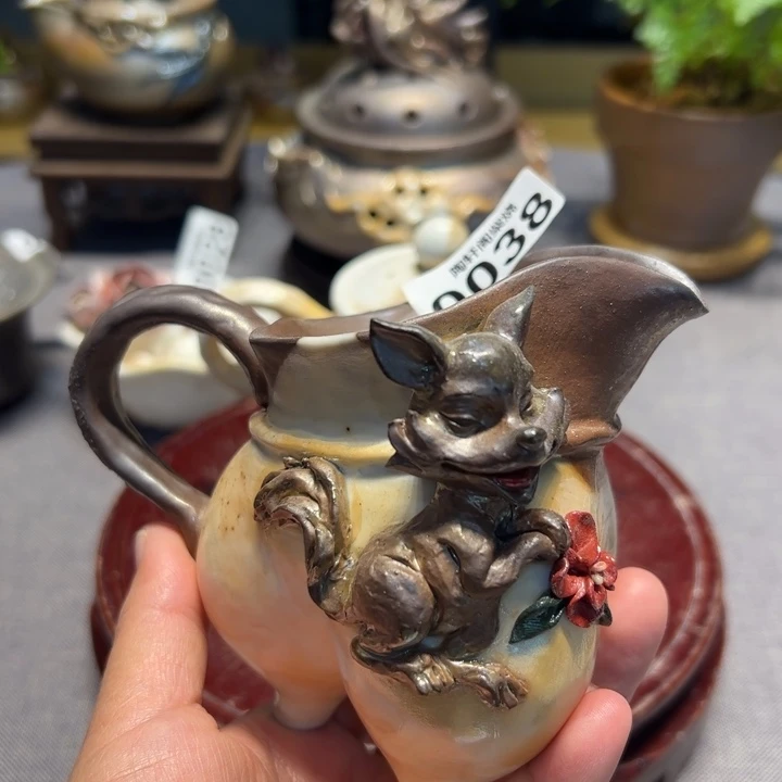 路**.柴烧茶器，纯手工制作