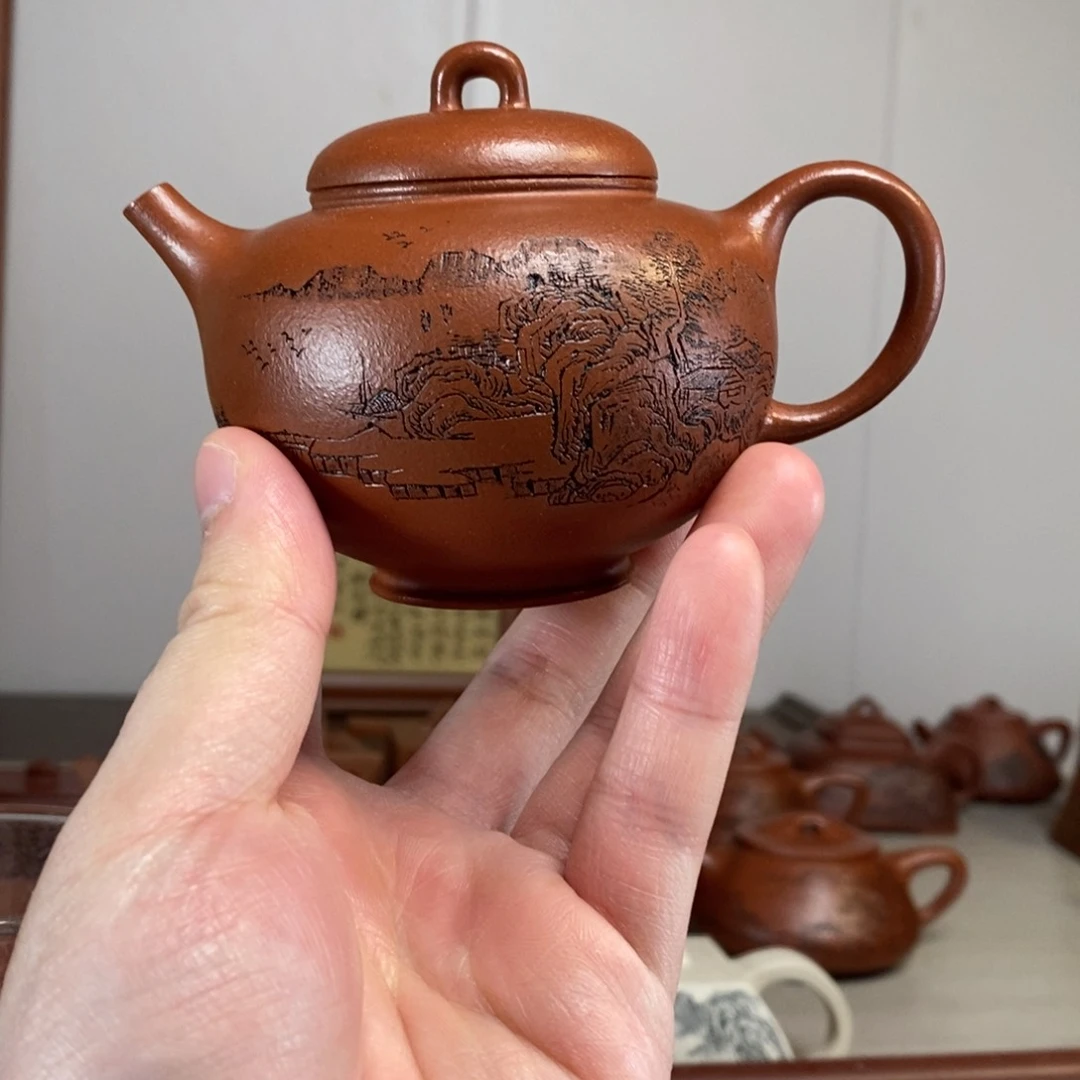 茶壶紫砂原矿泥料传统工艺制作