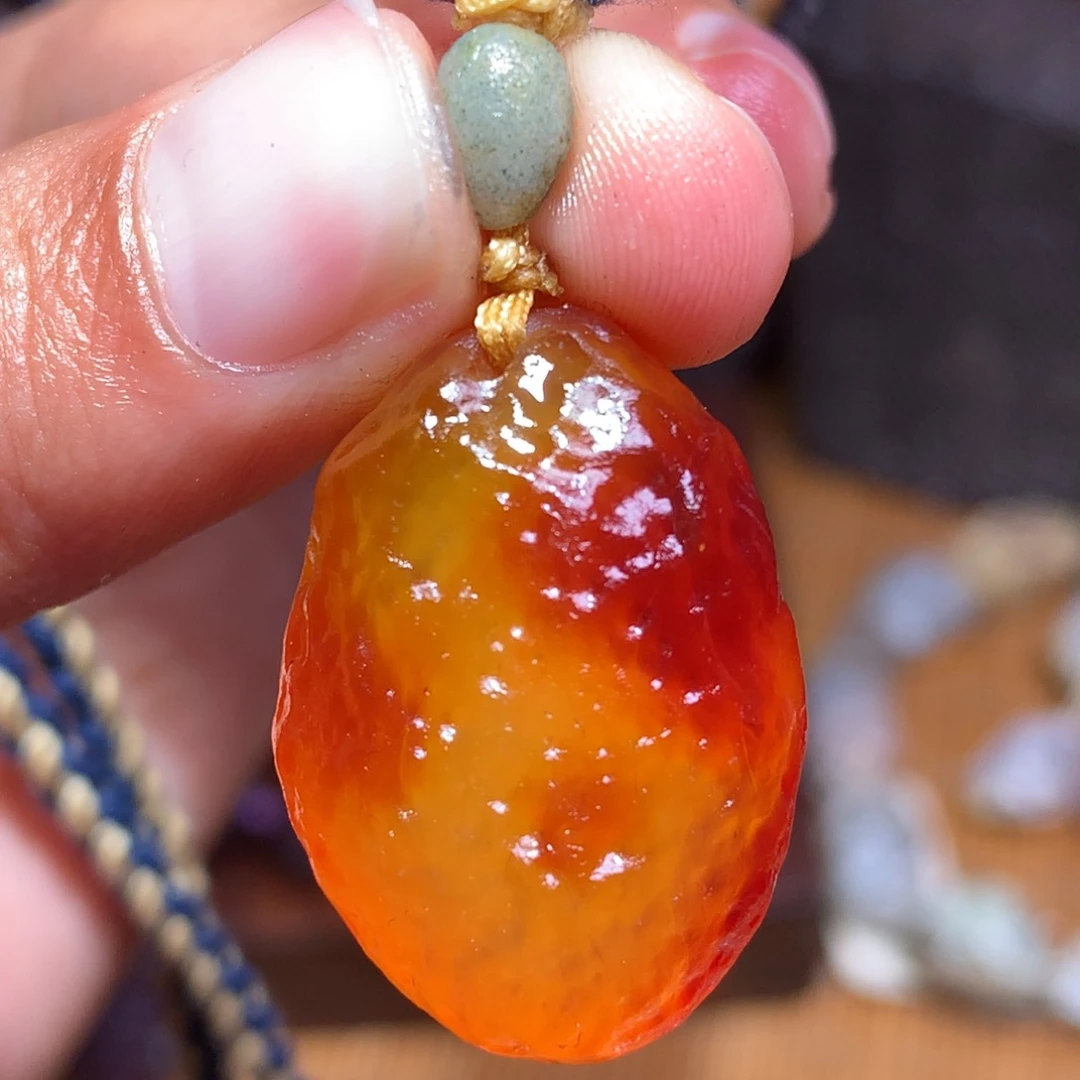 未镶嵌玛瑙/玉髓珠宝半成品