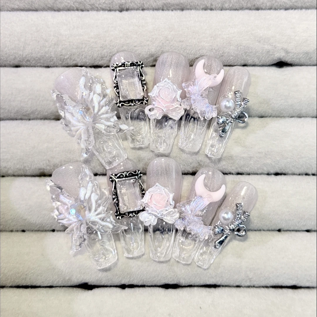 【Ty Nail】 纯手工微瑕完美主义者绕路【NO退换 掉钻自补】