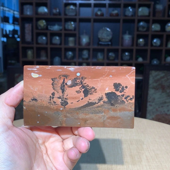 广西国画石摆件，观赏收藏