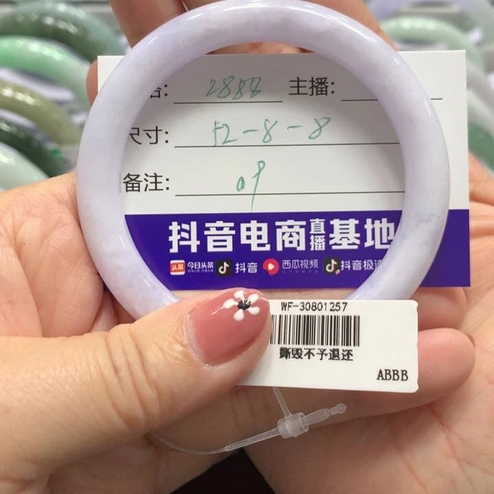 翡翠未镶嵌手镯09