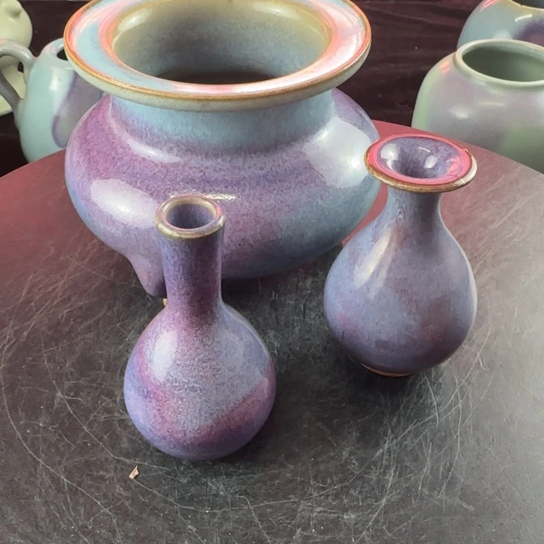 壶果*圆禹州窑炉子器型规整