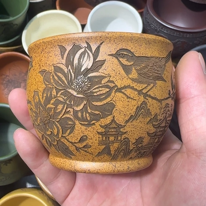 茶杯紫砂全手工制作工艺