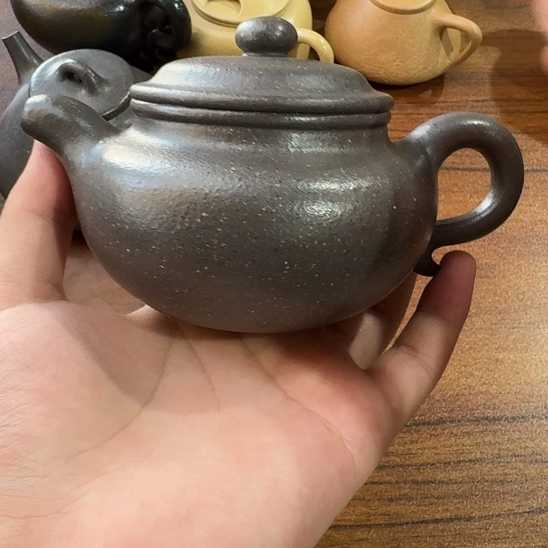 孤***鸦茶壶紫砂17号紫砂壶仿古