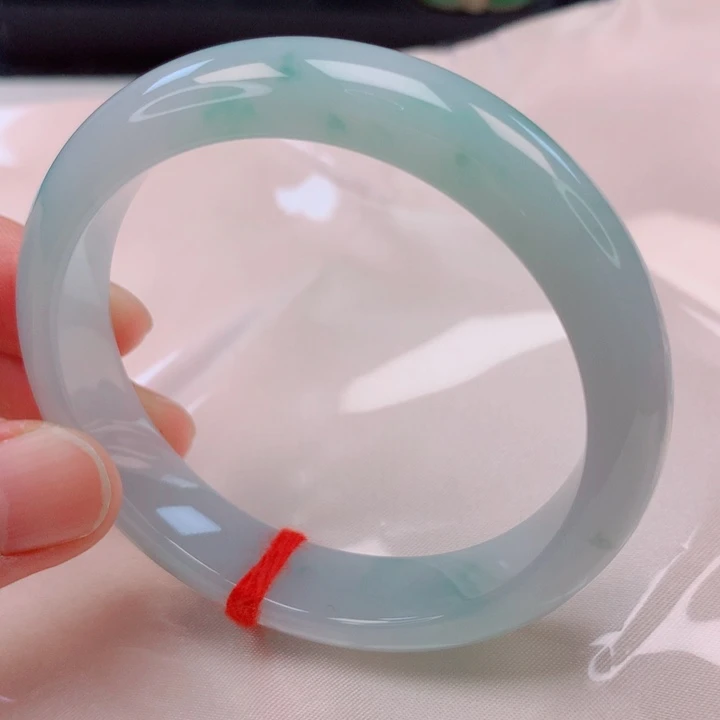 未镶嵌手镯翡翠55圈口