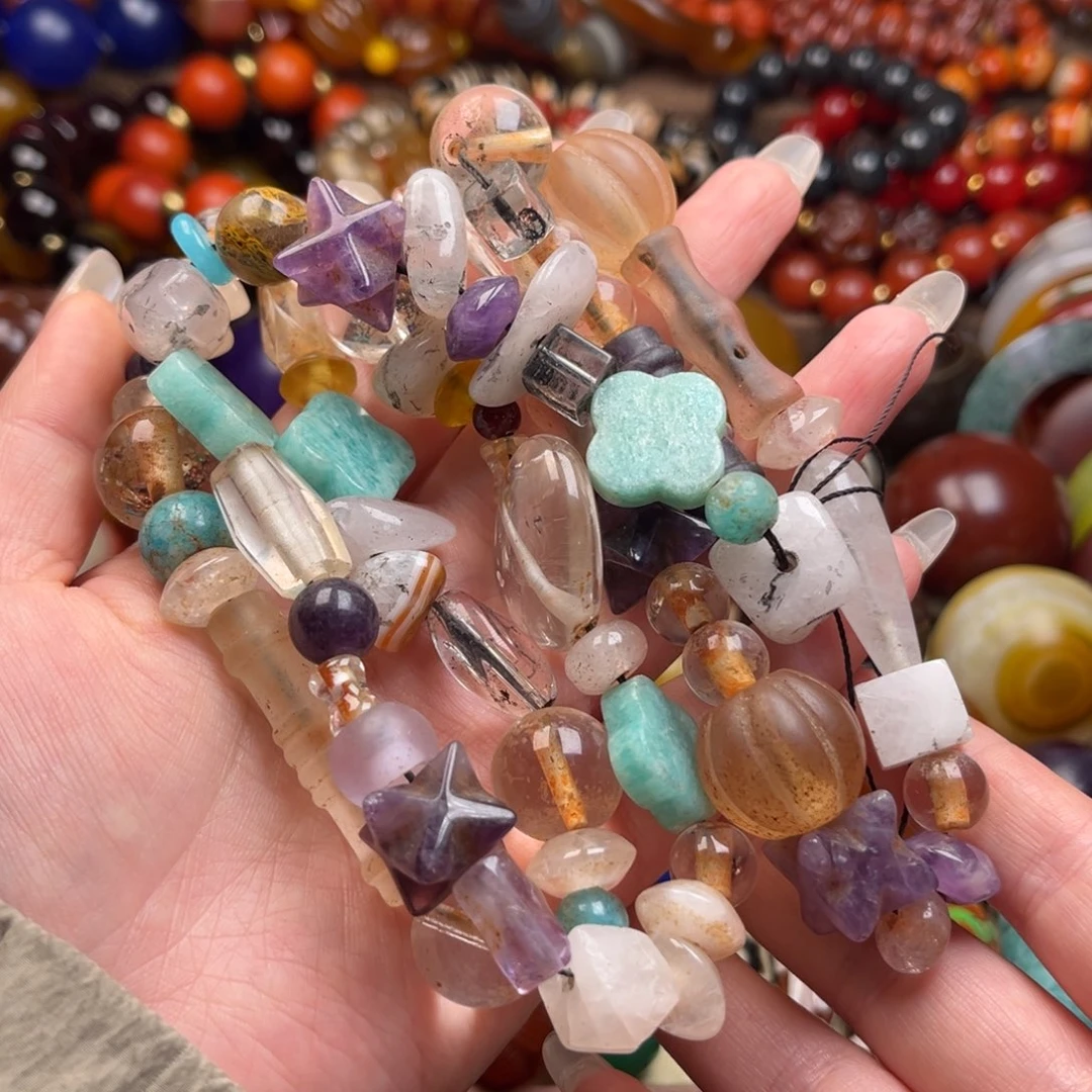 玛瑙/玉髓未镶嵌颈饰