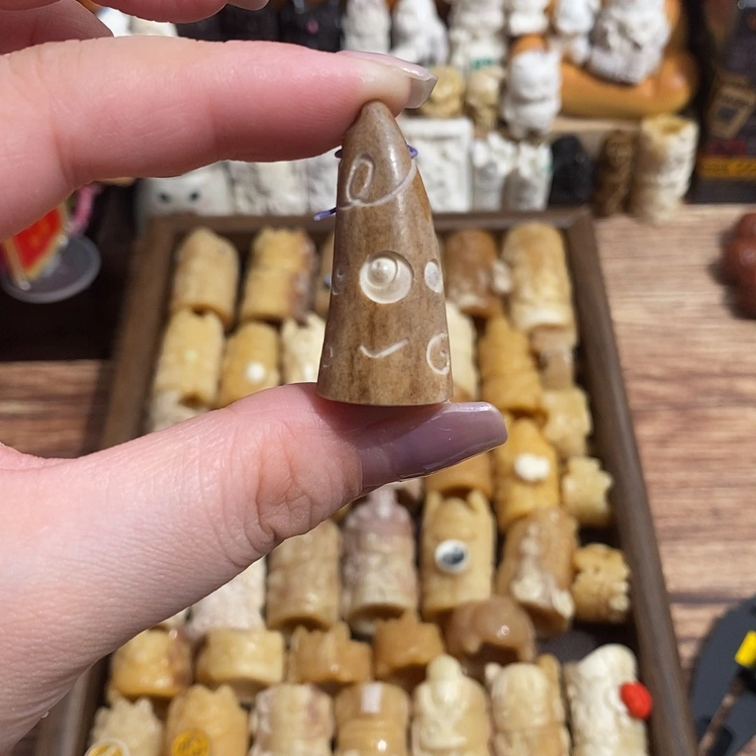 鹿骨把件26号鹿角尖尖福利不退换