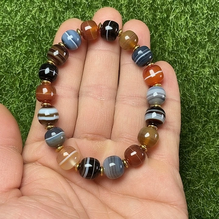 玛瑙/玉髓手链未镶嵌