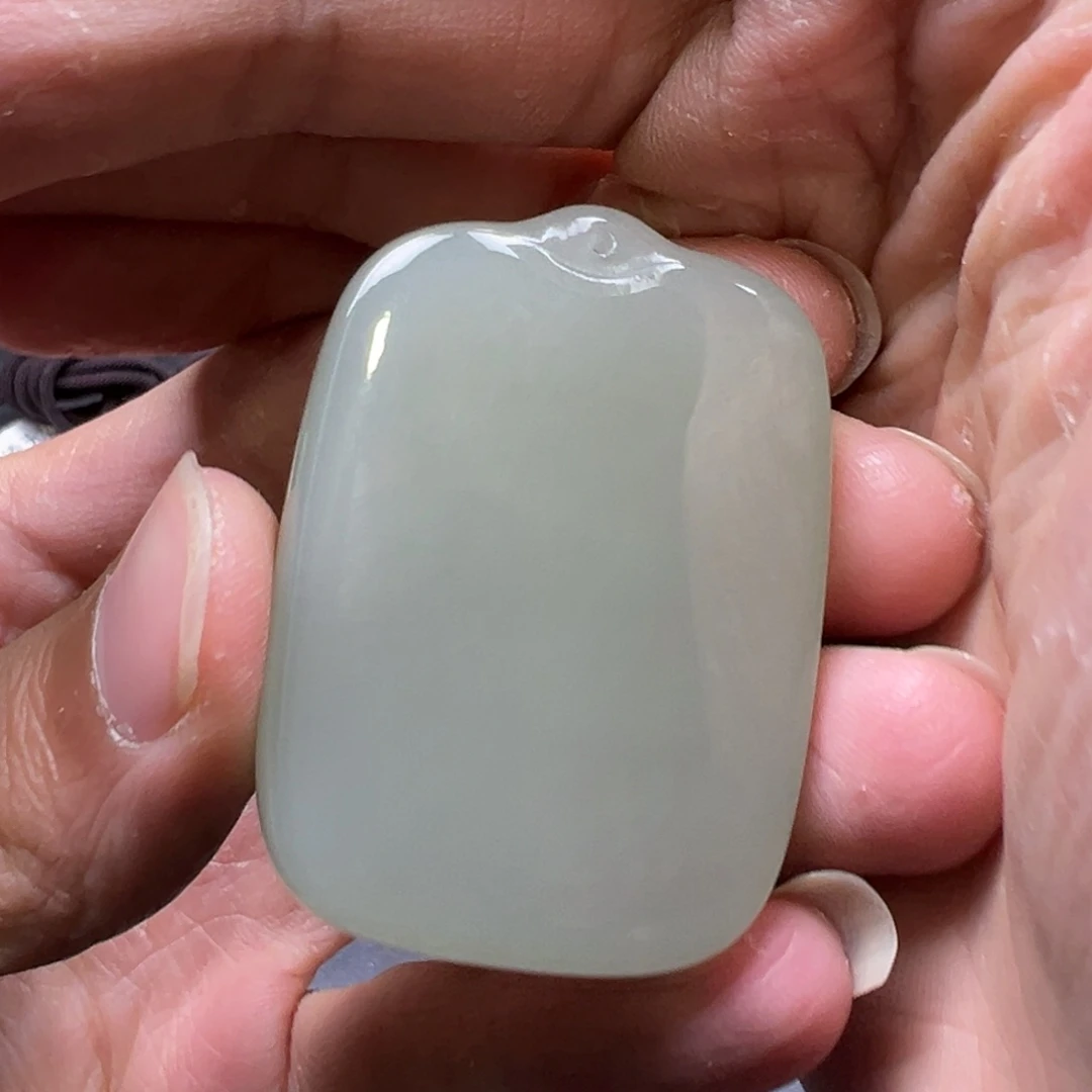 和田玉颈饰未镶嵌无事牌多样性拍一发一