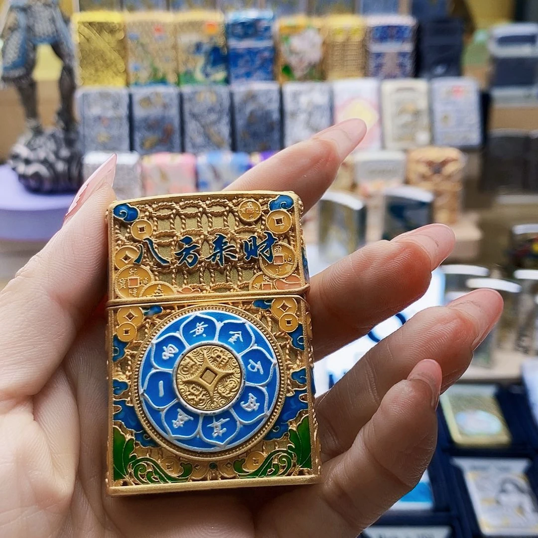 唐***森铁八方来财打火机