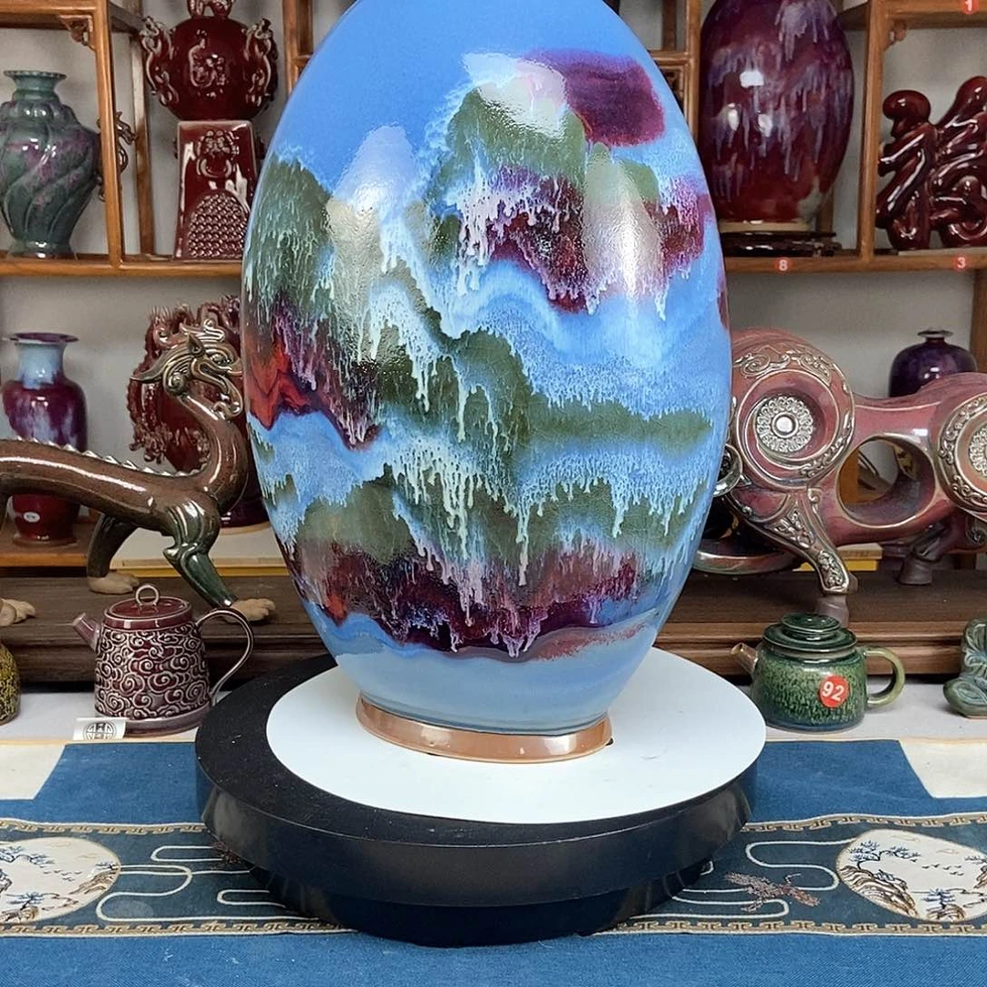 摆件五大名窑钧瓷