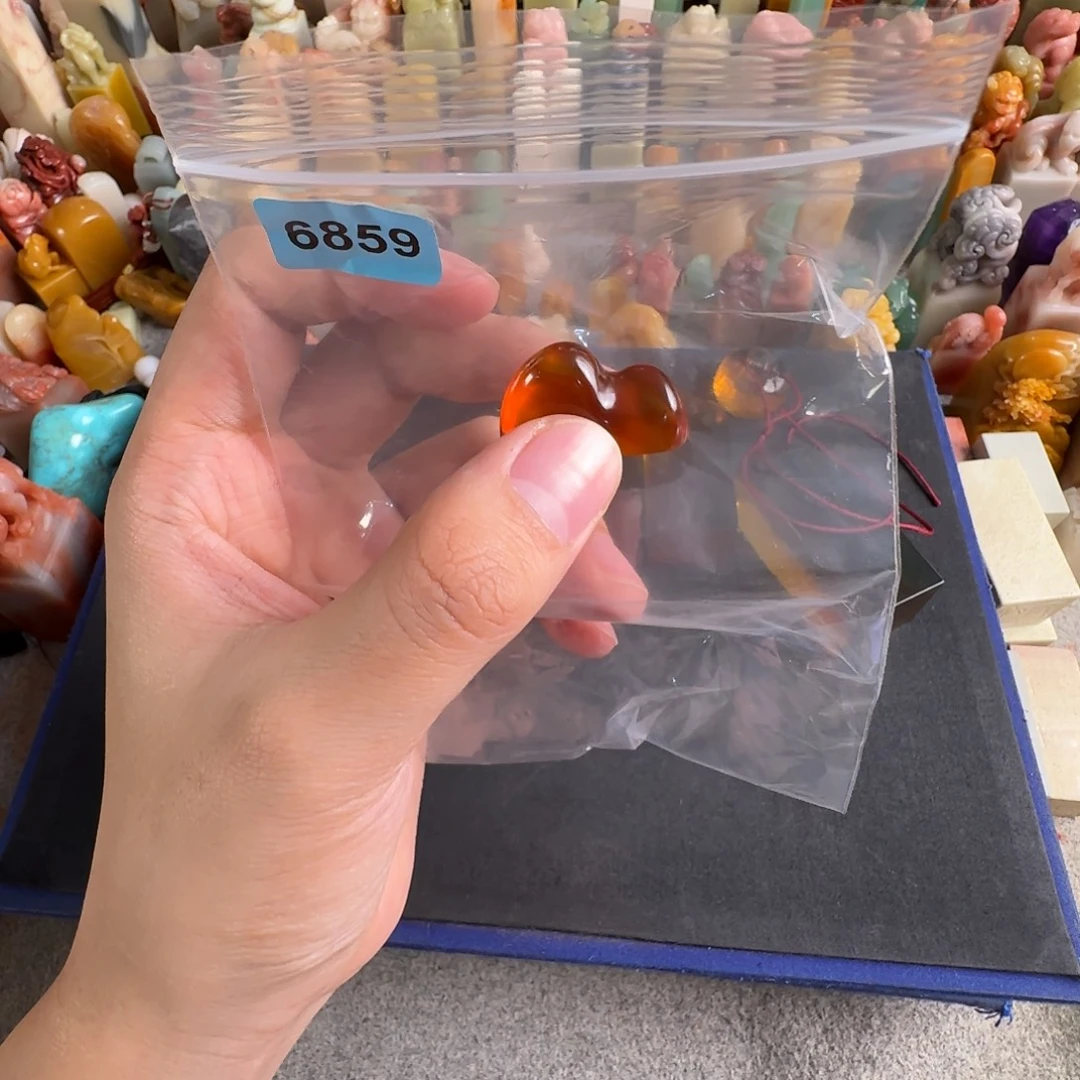 寿山石印石6859小明料
