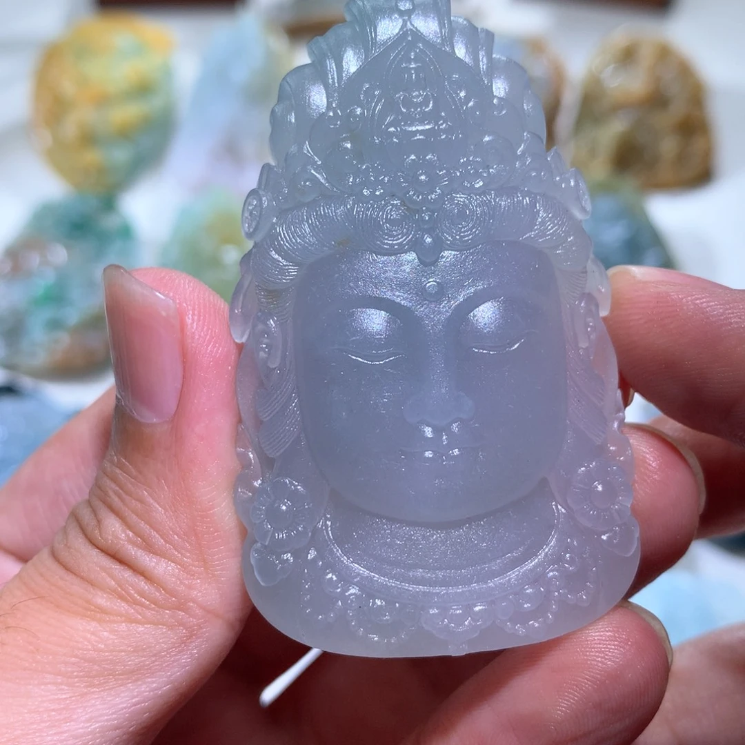 ****°定制翡翠未镶嵌挂件