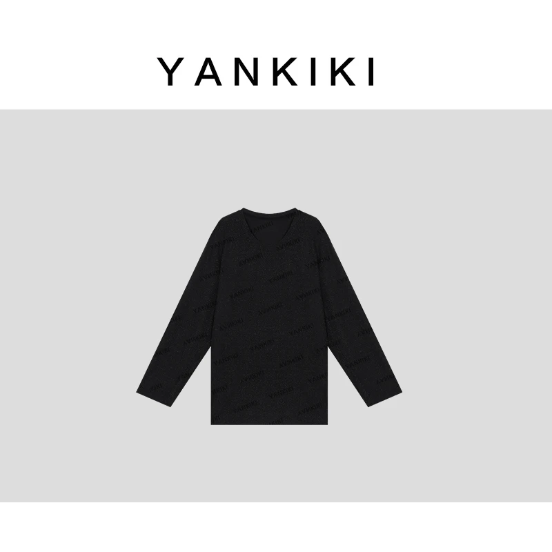 细闪防晒长袖tee YANKIKI 2025夏季款NEW