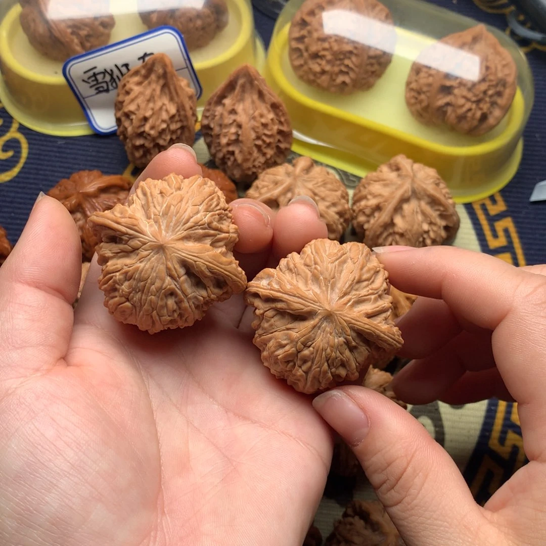 文玩核桃吊坠磨盘44