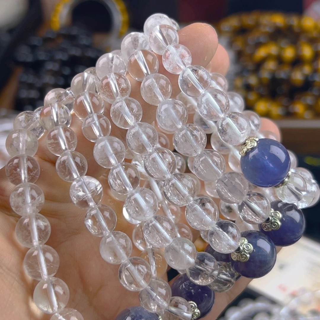 水晶手串未镶嵌水晶