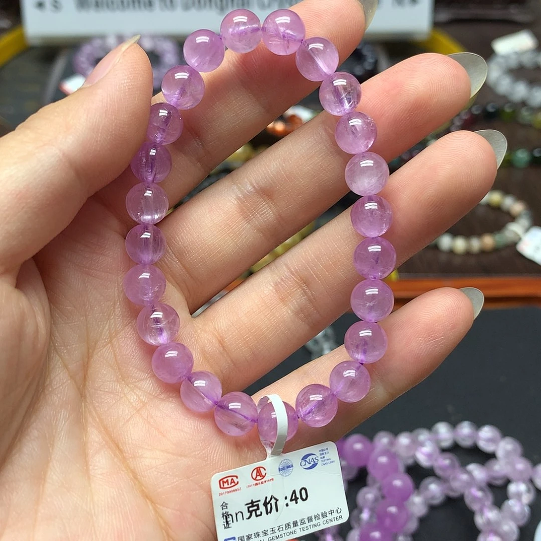 手链锂辉石未镶嵌手链