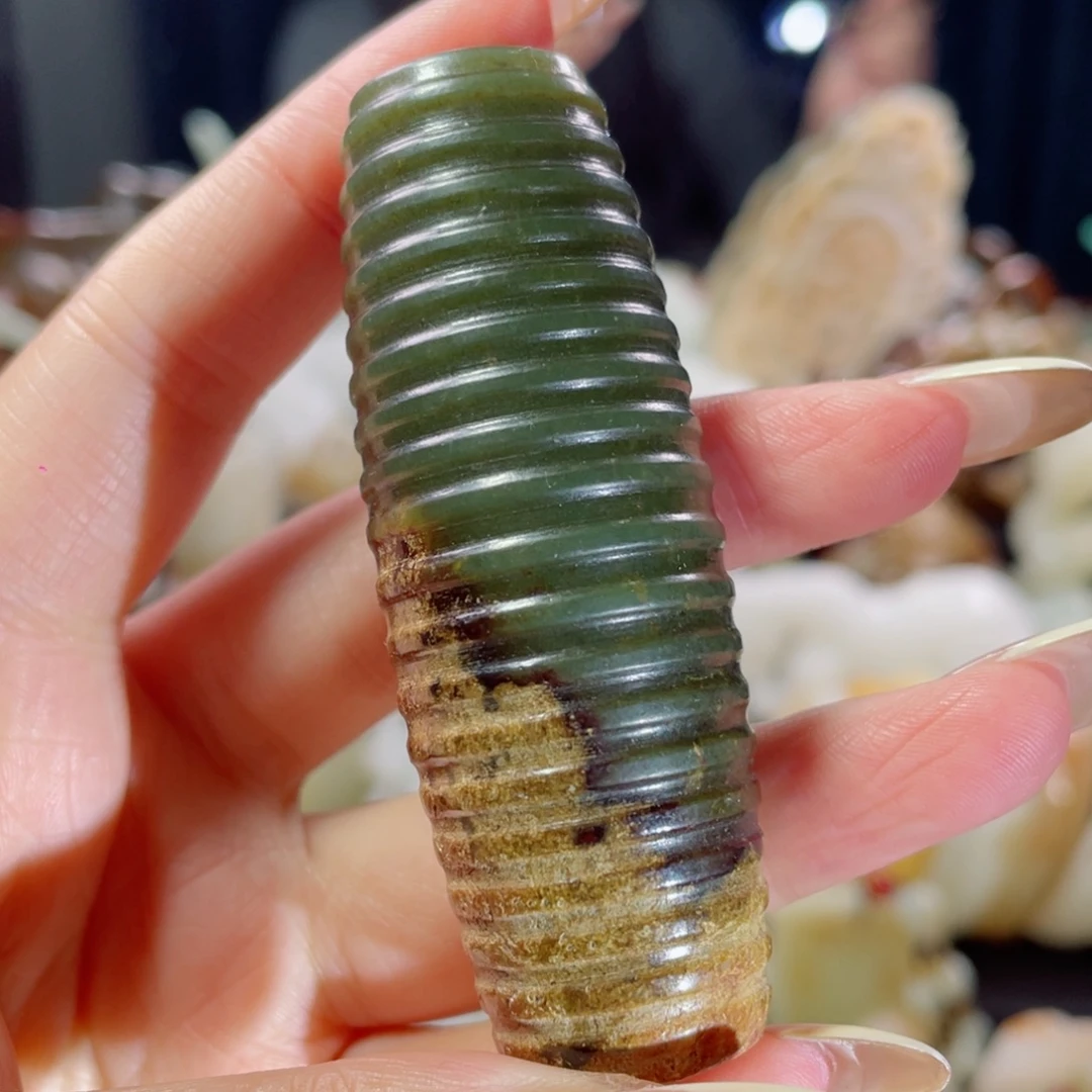 和田玉未镶嵌挂件37